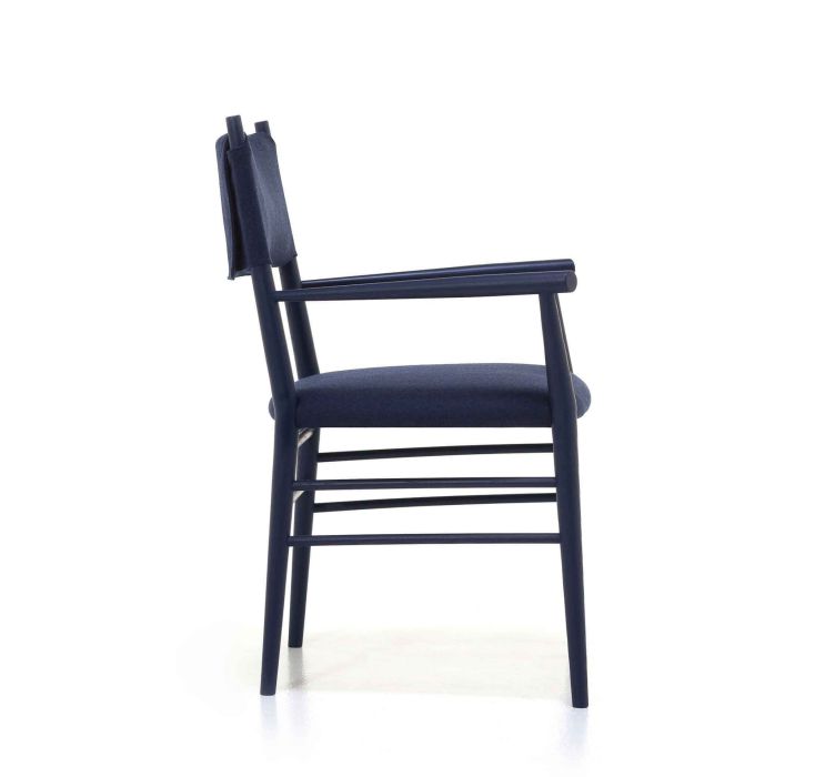 Кресло Alpha 2527 Deep-Blue/Black (2527.224PO ANR108)2